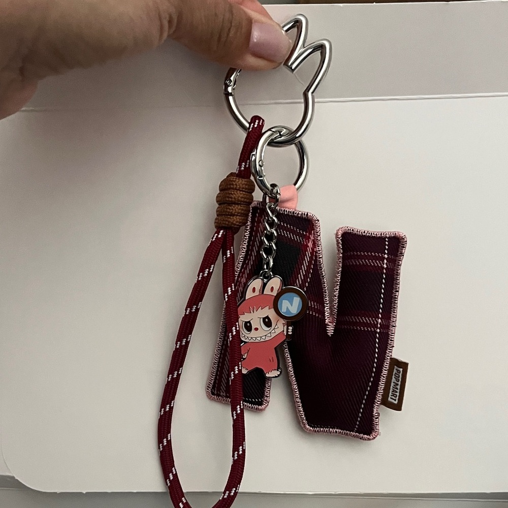 Pin for Love, letter N pendant. Brand new, box is OPEN